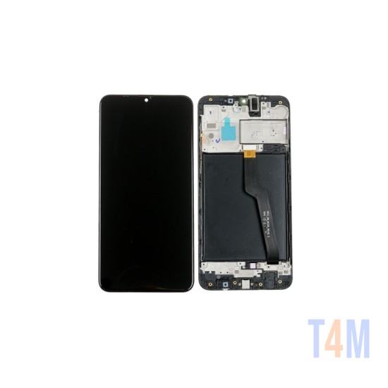 Touch+Display con Frame Samsung A10/A105/M10/M105 6,2" (EU Code) Service Pack (GH82-20227A/20322A) Negro